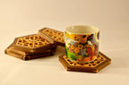 Set di sottobicchieri con sottobottiglia